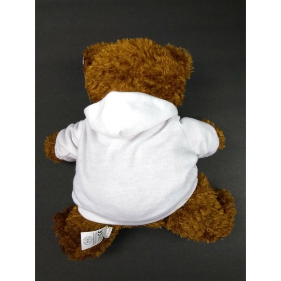 Hard Rock Cafe Paris 9" CLASSIC Teddy Bear w/ Hoodie Plush Stuffed Animal NWT - Picture 5 of 12